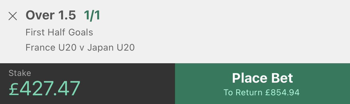 bets_kads's tweet photo. £25-£1000 challenge!!

Bet 6 

Drop a like if your following https://t.co/WsEGU7WpJ8