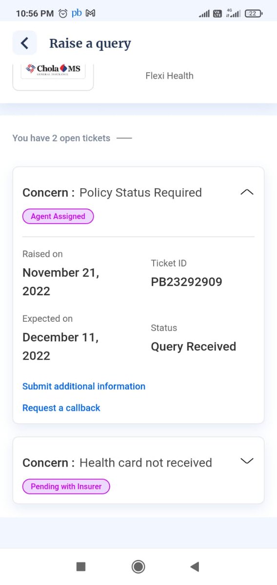 _Factsnfigures's tweet photo. @policybazaar @PBHelpDesk I am trying to get my policy issued. Raised a ticket for the status.
Apparently, it will take 18 days to tell the status? When should I expect my policy then?
I am tempted to simply request for refund now. https://t.co/RrDa208J5j