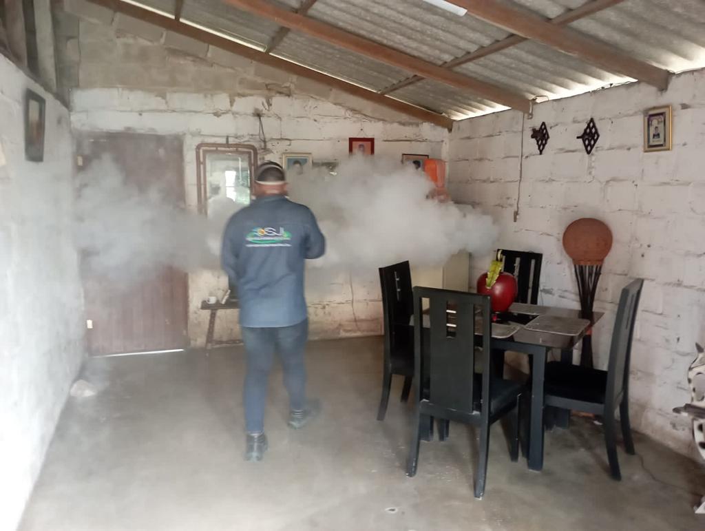 MalamboAlcaldia's tweet photo. Con el fin de prevenir la proliferación del mosquito transmisor del #dengue en el municipio, la Alcaldía de #Malambo, a través de la Secretaría de Salud realizó una nueva jornada de fumigación en la vereda #LaAguada y en #Caracolí. https://t.co/WyjHaLsOQC