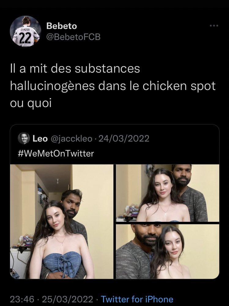 Nan c'est le tweet le plus raciste que j'ai jamais vu sur ce réseau