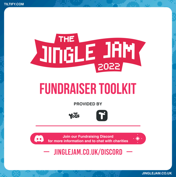 Did you know you too can get involved and fundraise for #JingleJam2022?

For a second year running, we're inviting all streamers &amp; content creators to take part in our festive fundraiser from the 1st through the 14th of Dec (however big your channel)!