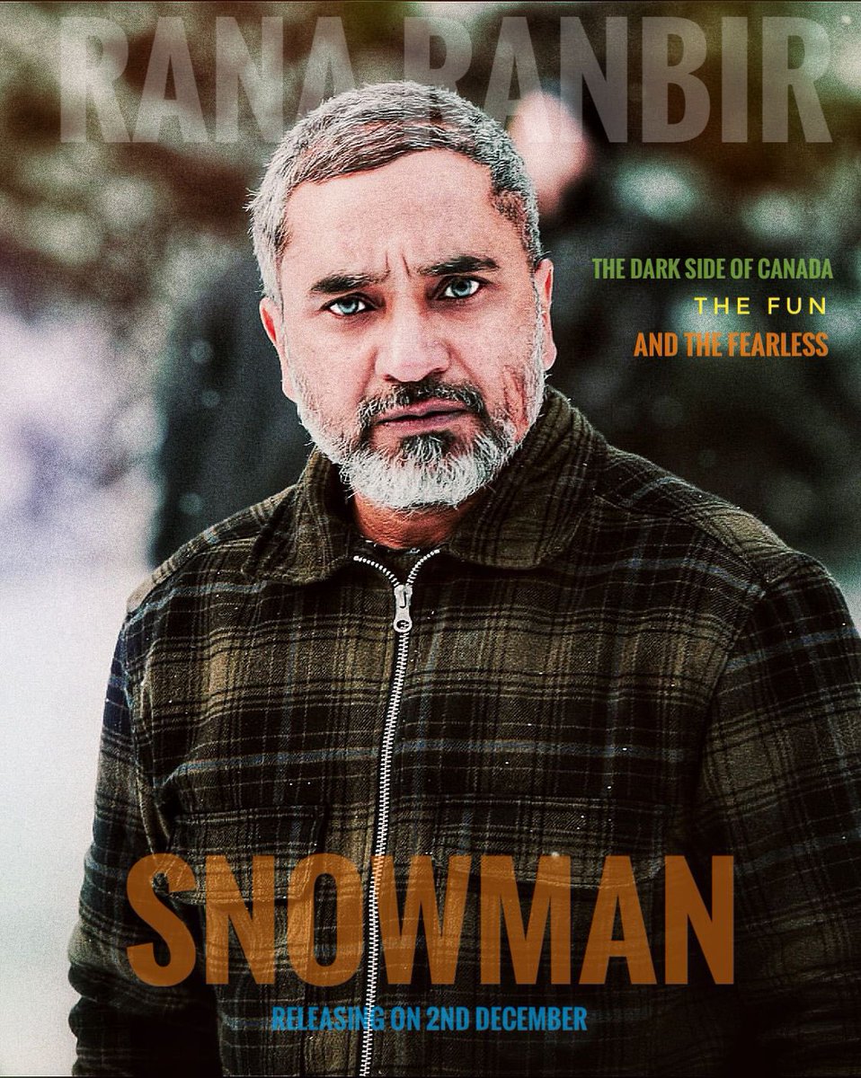 #snowman releasing on 2nd December <a href="/jazzyb/">Jazzy B</a> <a href="/neerubajwa/">Neeru Bajwa</a> <a href="/ArshiKhatkar/">Arshi Khatkar</a> #ranaranbir #masterji