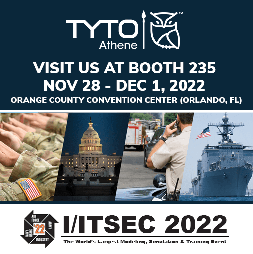 WeAreQuantumSky's tweet photo. Next week, Tyto Athene will be in Orlando, FL, at the #ITSEC modeling, simulation, &amp; training event! Swing by booth 235 to learn more about how you can leverage our capabilities to assist with simulation, field training, &amp; much more. https://t.co/T3pjuAcGmk