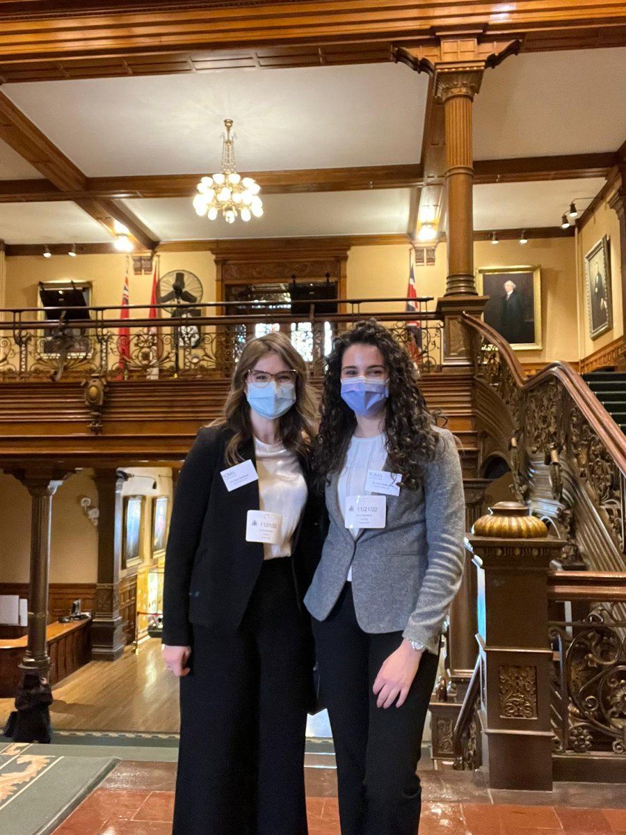 Our co-chairs <a href="/HavaStarkman/">Hava Starkman</a> and <a href="/NBakhache/">Nour Bakhache</a> are attending #OMAatQP with <a href="/OntariosDoctors/">Ontario Medical Association</a> advocating for solutions to patient access to care