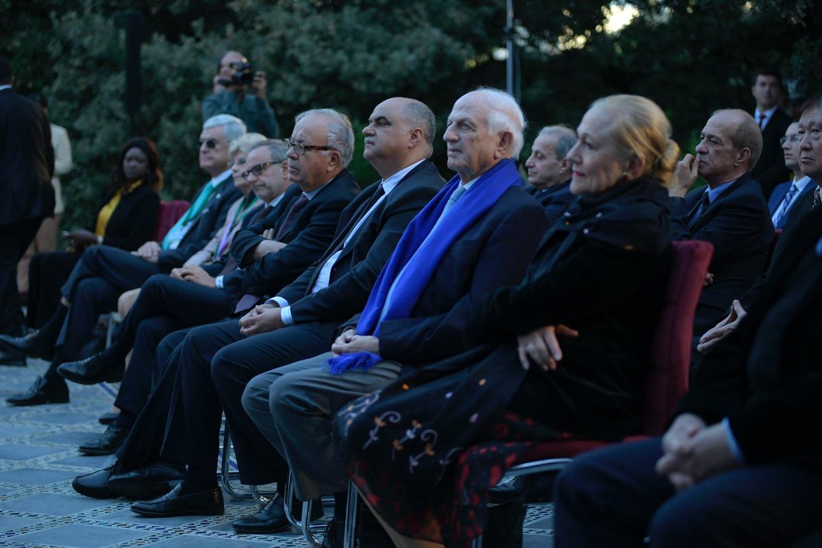 UNAOC's tweet photo. ⏰It’s Day 0! We are excited to begin the #FezForum by celebrating "culture as a sine qua non for peace". Together, we delve into how the arts can broker intercultural understanding.
@FNMusees, @mehdibensaid, @SalimAlmalik, @KhaliliOnline, @Anar_Karim, @MiguelMoratinos, #ONUART https://t.co/obt0MCZs9G