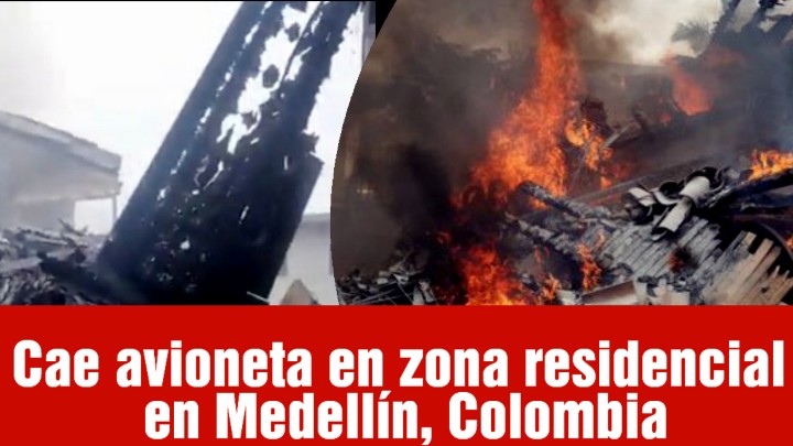 Ultima Hora: Una avioneta se estrella en zona residencial de Medellín en Colombia✈️Cae avioneta en zona residencial en Medellín, Colombia. 

Mira el Video👉youtu.be/f-LxP3pxIQI

#últimahora #Medellín #Colombia #estrella #avioneta #avion #viral #urgente #ultimahora #ahora