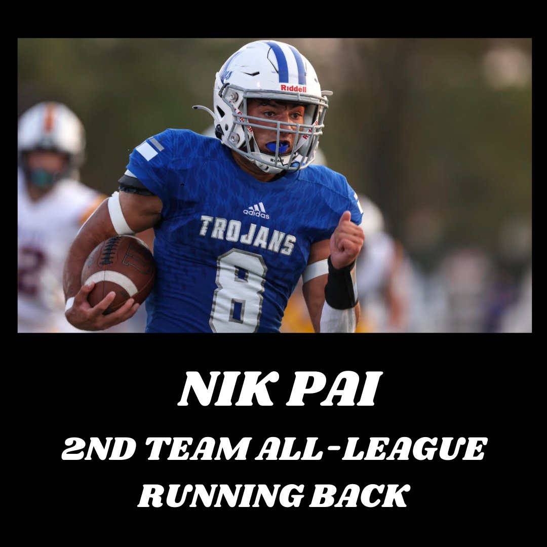 Congratulations to the 2022 Trojan Football All-League Players!