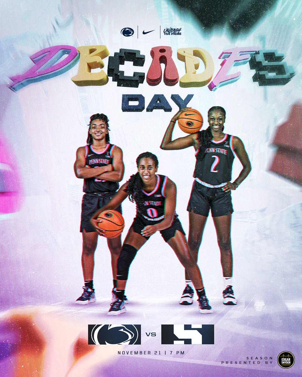 PennStateWBB's tweet photo. Throwing it back tonight!

#UnleashThePRIDE https://t.co/pKpgRSUEiH