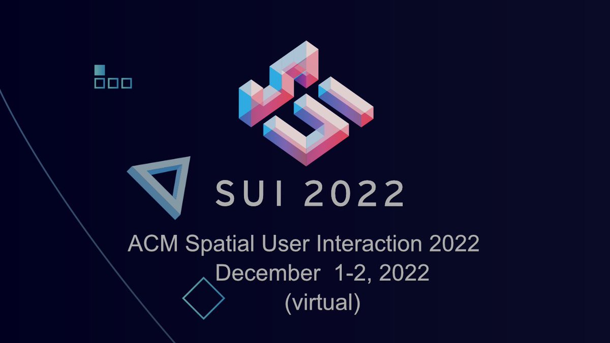Last day for early bird registration! #SUI22 #AR #VR sui.acm.org/2022/attending