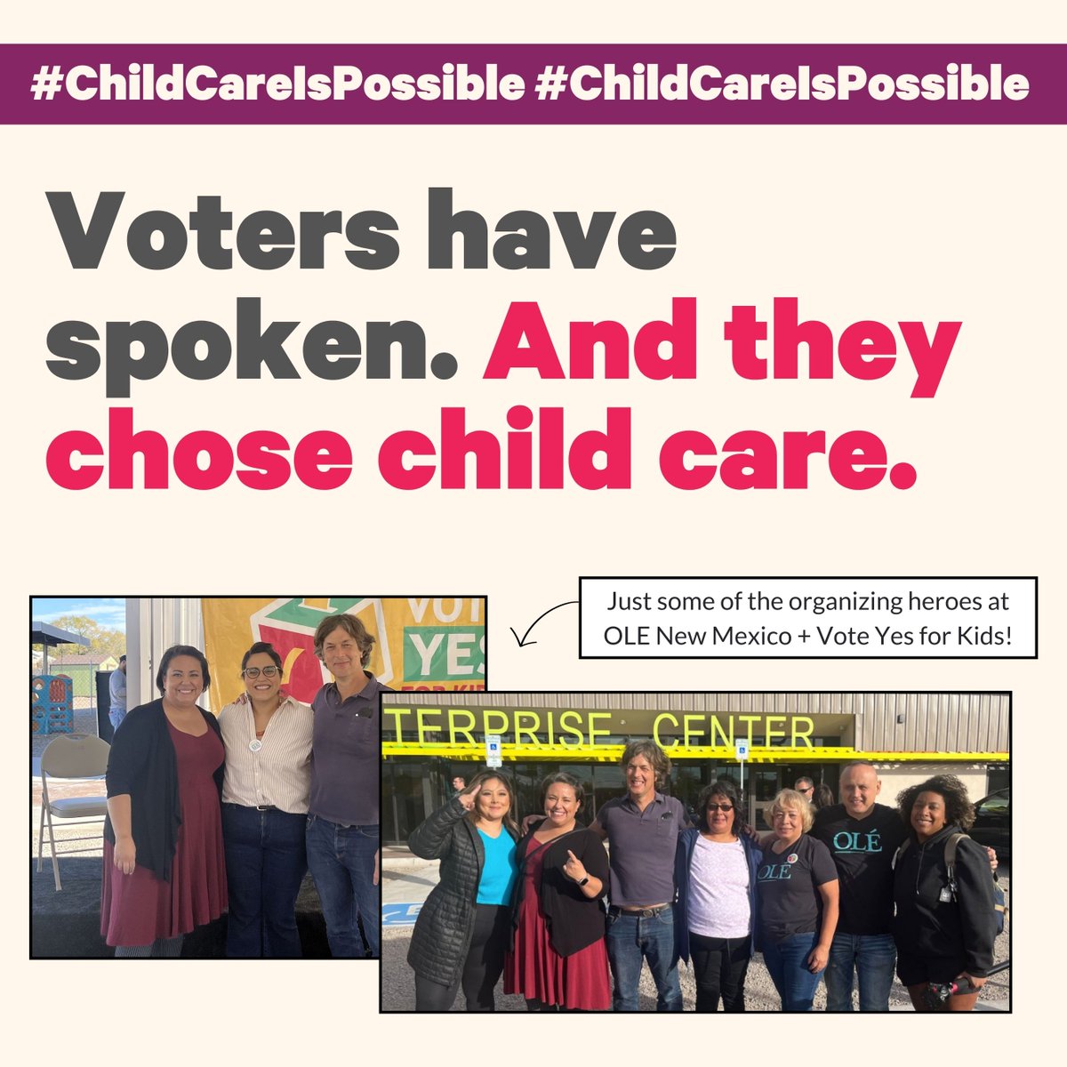 WhitneyPesek's tweet photo. ICYMI: New Mexico passed a Constitutional Amendment ensuring #childcare funding is enshrined in the state constitution. 👏 A coalition of partners like @OLENewMexico made this victory possible. #childcareispossible #ccawins https://t.co/5kFqB1kaBp https://t.co/rFg5rgTePg
