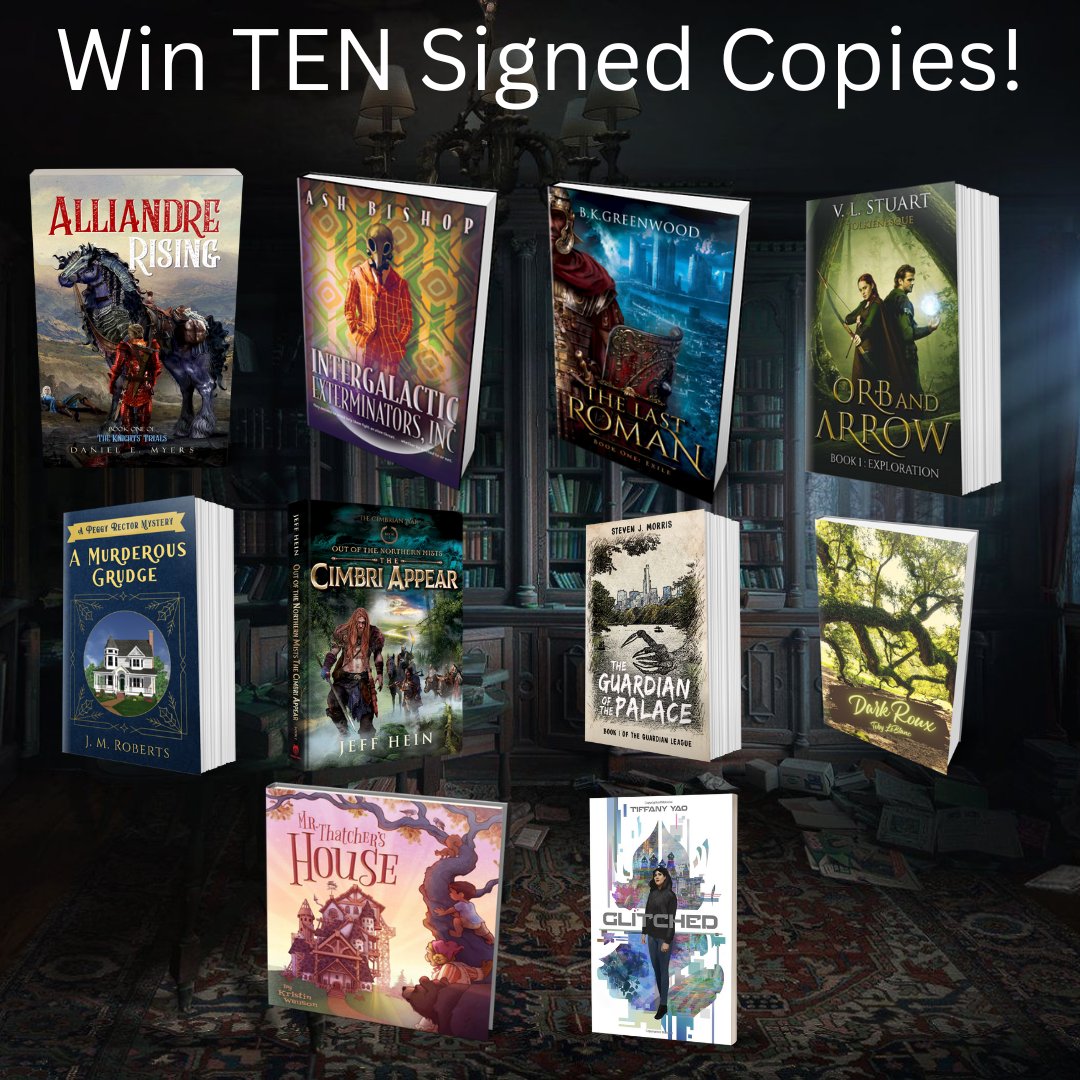 I am excited to tell you that I’ve teamed up with some very talented authors to offer this holiday book giveaway. We’re giving away ten signed books to ONE winner (U.S. only) and nine e-books to TWO winners.

bkgreenwood.com/multiauthorgiv…