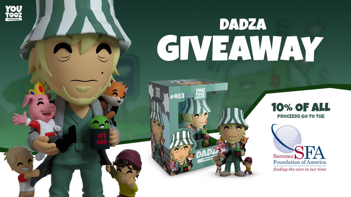 GIVEAWAY TIME! Retweet + follow @youtooz to be in with a chance of winning one of my new figurines dropping this Friday 25th Nov!!!