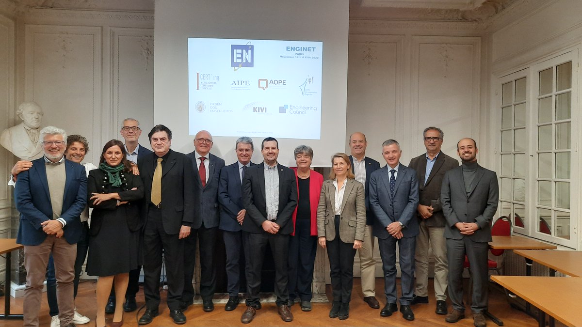 #Mobilité #internationale pour enrichir son parcours professionnel : l'alliance #Enginet travaille sur des accords entre pays pour la mobilité des ingénieurs snipf.com/actualites/reu…
dont la signature d'un accord de reconnaissance mutuelle entre le Certing (IT) et la @SNIPF.