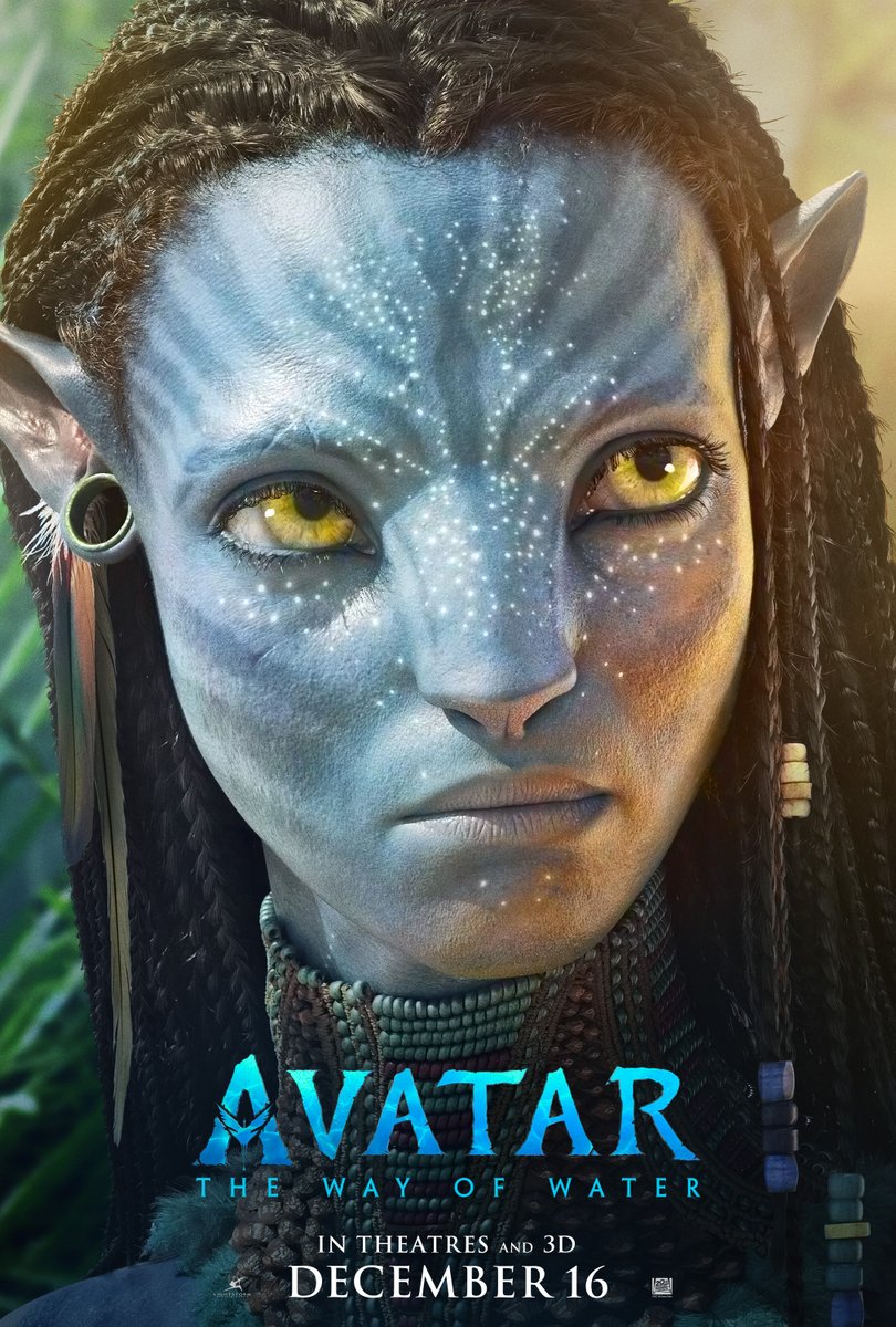 Avatar on Twitter Check out brandnew character posters for  AvatarTheWayOfWater Experience it in theaters December 16 and get tickets  now httpstco9NiFEIpZTE httpstcogDEdYUGqRG  Twitter