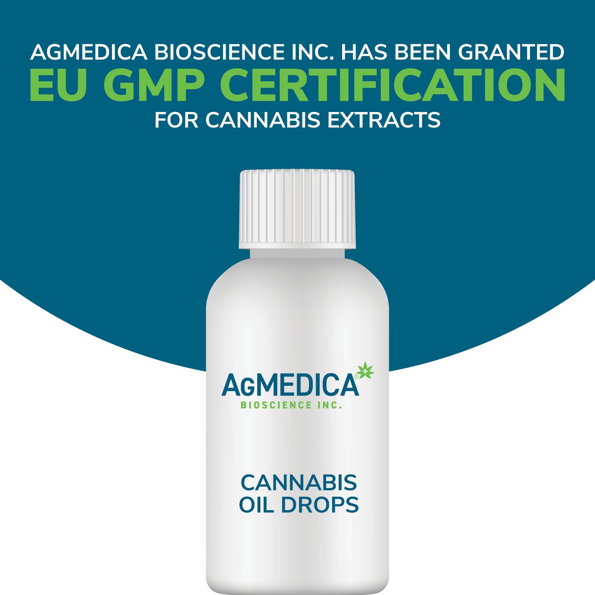 AgMedicaBio's tweet photo. AgMedica Bioscience Inc. has been granted EU GMP certification (European Union Good Manufacturing Practices) for cannabis extracts. AgMedica's extracts are produced in a state-of-the-art pharma-grade indoor grow facility, located in Chatham, ON.

#EUGMP #cannabisoildrops https://t.co/kCHAAFENBv