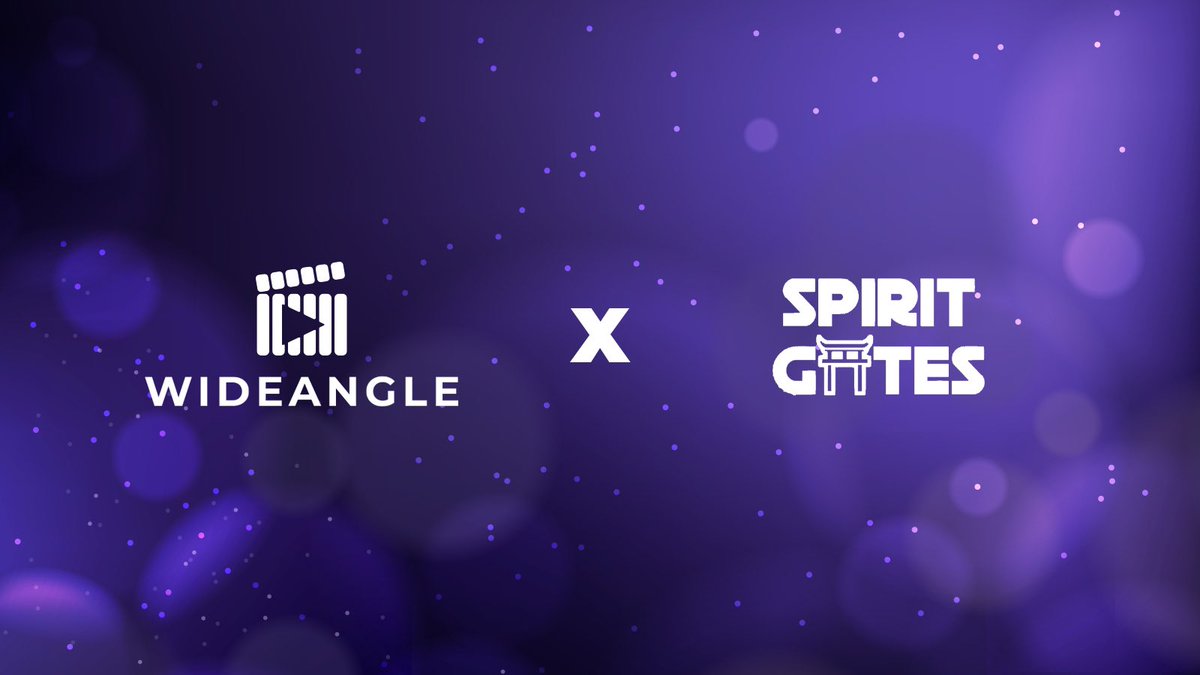 Wideangle (@wideangle_ntwrk) on Twitter photo 🎉We are happy to announce a new collaboration.
We believe that we will take stronger steps towards our project goals thanks to our collaboration with <a href="/spiritgates/">Spirit Gates ⛩</a> 
🎞Our project, which brings the world of Web3 together with  cinema industry, continues its work at fullspeed 🎉We are happy to announce a new collaboration.
We believe that we will take stronger steps towards our project goals thanks to our collaboration with <a href="/spiritgates/">Spirit Gates ⛩</a> 
🎞Our project, which brings the world of Web3 together with  cinema industry, continues its work at fullspeed