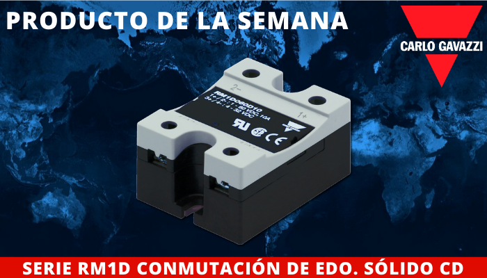 Carlo Gavazzi presenta los relevadores de estado sólido de conmutación de CD de la serie RM1D como nuestro producto de la semana.

gavazzionline.com/pdf/wk35-POTW-…

MexicoSales@carlogavazzi.com

+52 55 5373 7042

#SolidStateRelay #SSR #HockeyPuckRelay #DCSolidStateRelays