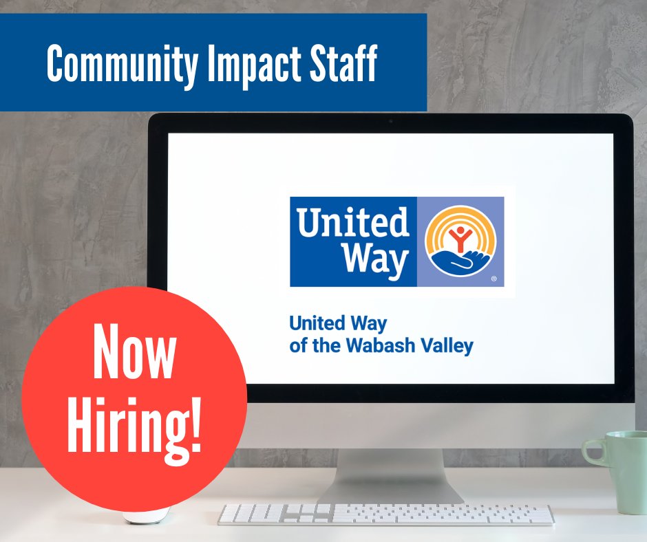 Are you looking for an exciting opportunity to work for a great non-profit organization and do important work in our community?  Check out the Community Impact Staff position at United Way of the Wabash Valley.

See the full details and how to apply at: uwwv.org/2022/11/16/ope…