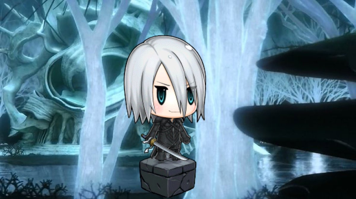 Today's lilikin is Kadaj.