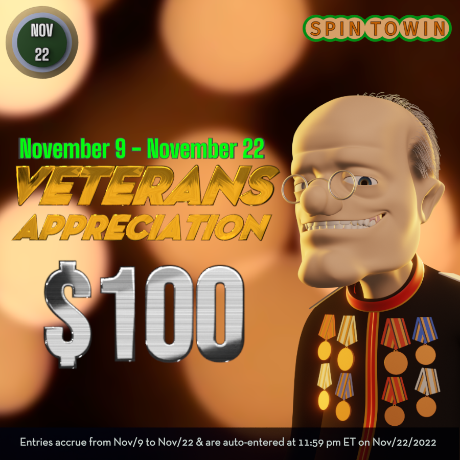 SpinToWinSlots's tweet photo. $100 Veterans Appreciation Sweeps -drawing TOMORROW !!!
Get those entries in!
And who wants FREE Scratcher?! We thought you wouldn't mind...#freebiesfrenz
https://t.co/ppd0czxqSh https://t.co/1Y8wU3tHOL