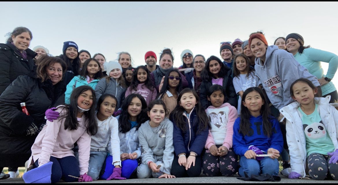 Today, we completed our practice 5K with the help of buddy runners! We used our Star Power ⭐️ to stay motivated! #GOTR <a href="/gotrlongisland/">Girls on the Run Long Island</a>