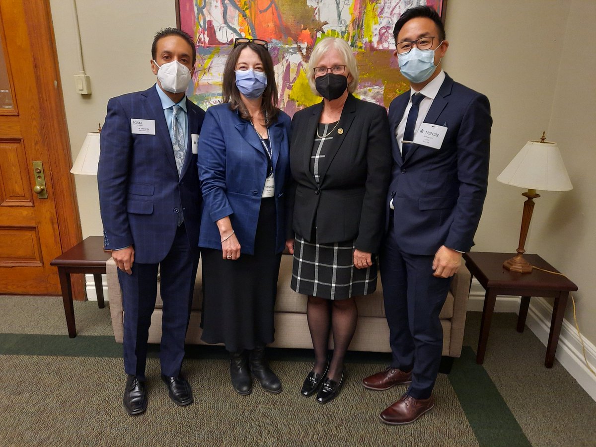 Thank you <a href="/PeggySattlerNDP/">Peggy Sattler</a> for working with <a href="/OntariosDoctors/">Ontario Medical Association</a> to advance solutions to our healthcare crisis. We look forward to working with you! #OMAarQP