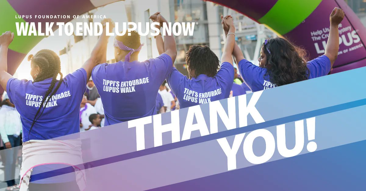 LupusOrg's tweet photo. Our 2022 walks have come to a close, and we want to thank everybody who walked, fundraised and supported our fight to end lupus! We raised over $2M to support #lupus research, education and support programs.

RT if you're excited to join us for the 2023 Walk season! ✋ https://t.co/AZcknVGt9T