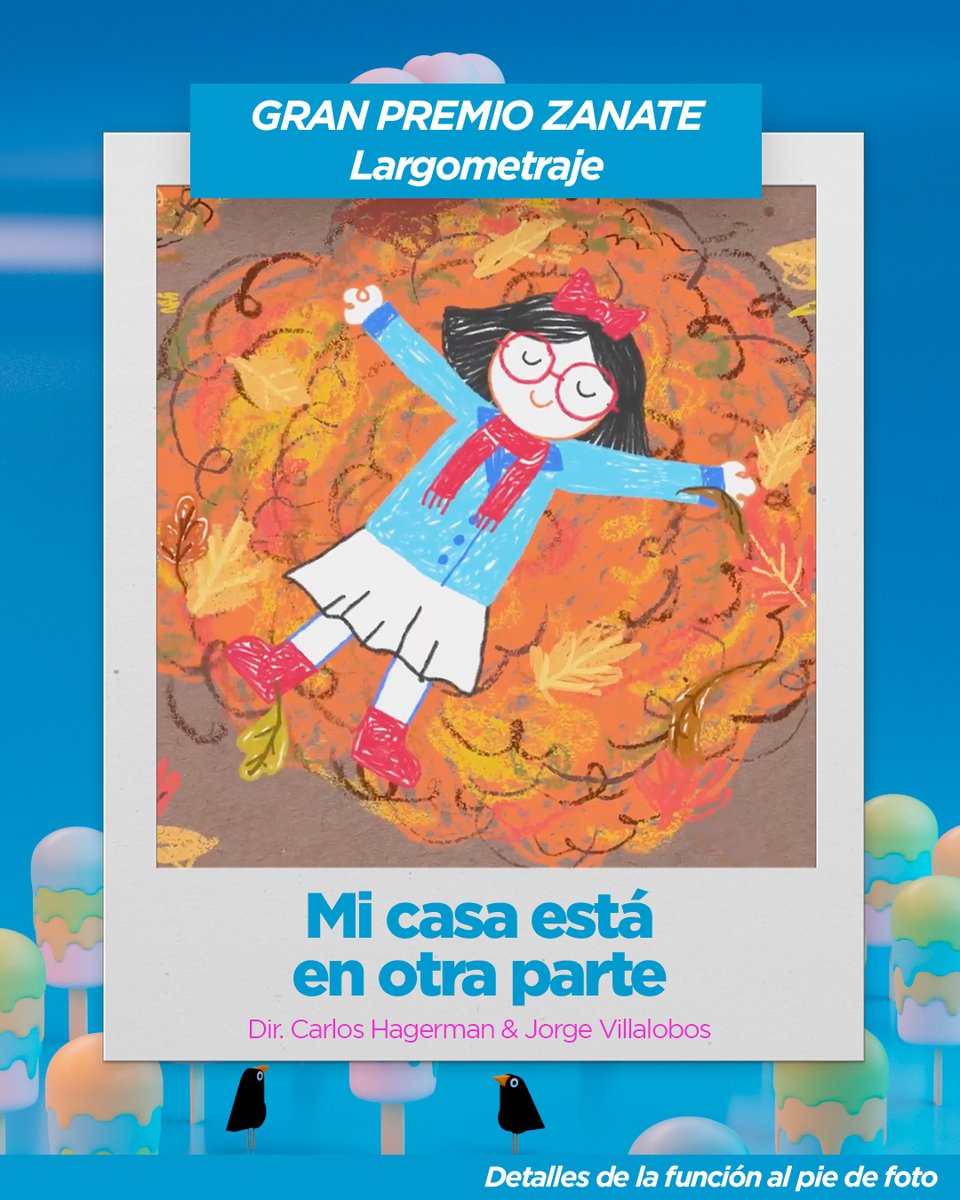 ✨#HomeIsSomewhereElse se presentará mañana martes 22 en como parte de la selección de <a href="/festivalzanate/">Festival Zanate</a> ✨
⏰19:00 hrs.
📍Pinacoteca Universidad de Colima.
Entrada Libre
_
#Zanate15 #AmamosLosDocumentales🖤