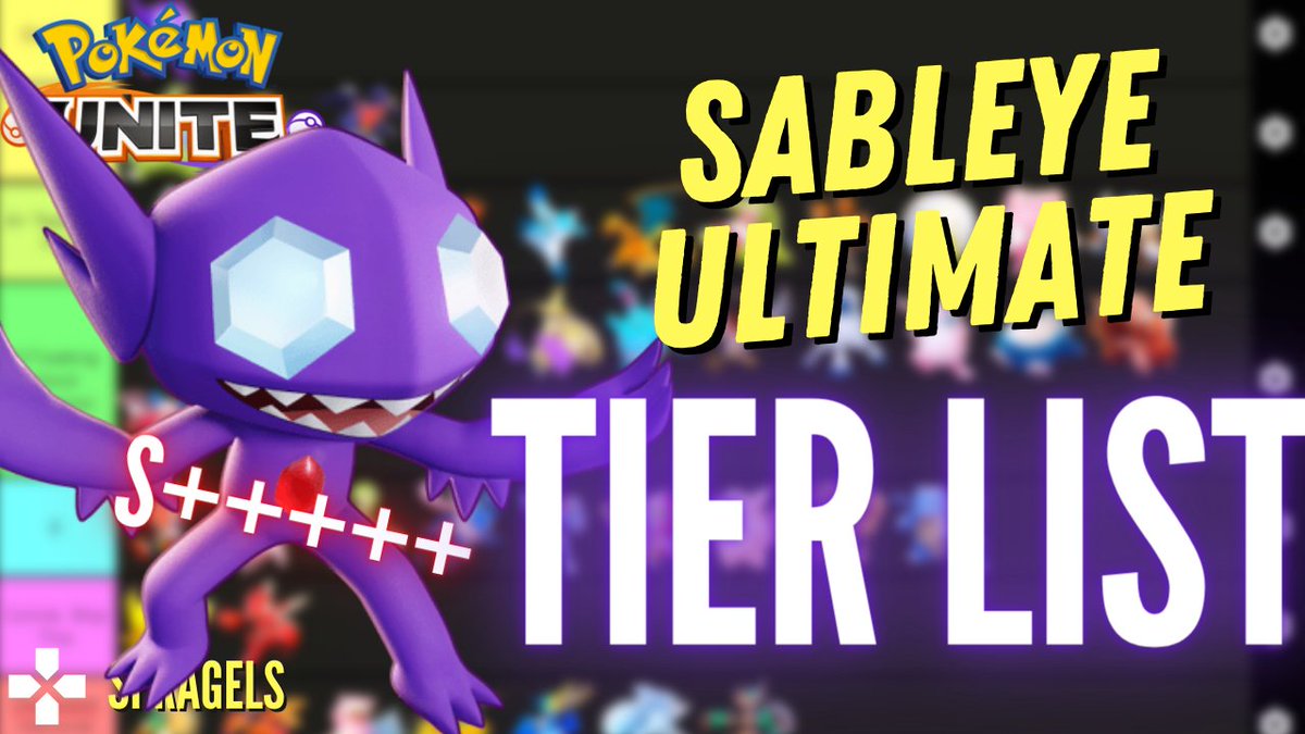SABLEYE GIVEAWAY!!! Compimaents on TCPi and <a href="/PokemonUnite/">Pokémon UNITE</a> !

To enter
RT
❤
Extra chances to win Sableye or coins below!

Comment with a pic showing that you hit the bell 🔔 

and or say hi to me on my newest tier list! (link below) Winners announced on Twitter