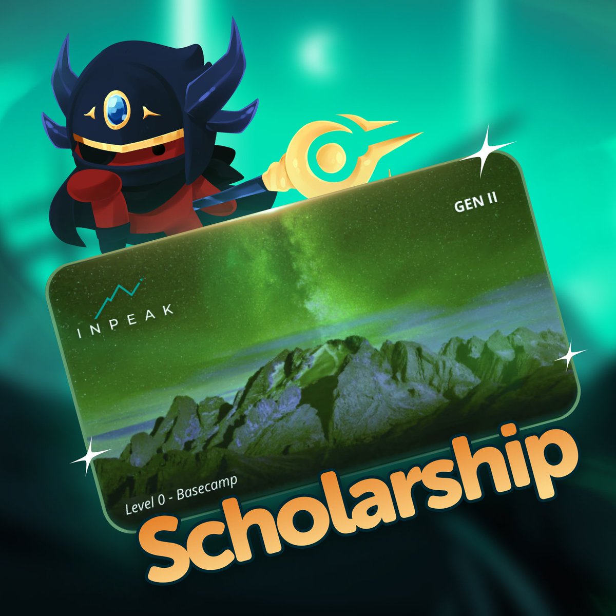 🚨 GIVEAWAY ALERT 🚨

1/ our buddies over at @inpeakxyz are giving our community some Gen II NFT passes! 🥳

premint.xyz/inpeak-scholar…

some nifty info 🧵👇
