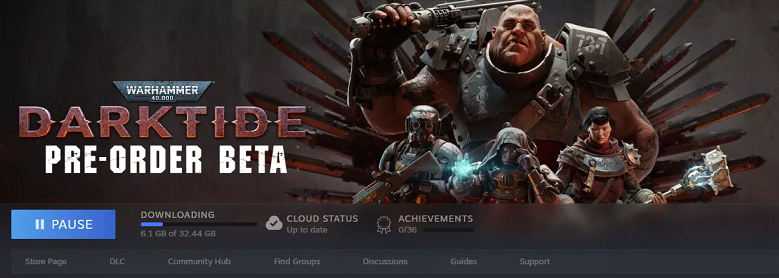 INSTILLtv2's tweet photo. Full sending the love today over to @darktide40k because they sent me a copy of their game!!!
So hyped to play π₯π₯
#KeyProvidedBy Fatπ¦ https://t.co/b9v6pdtVuw