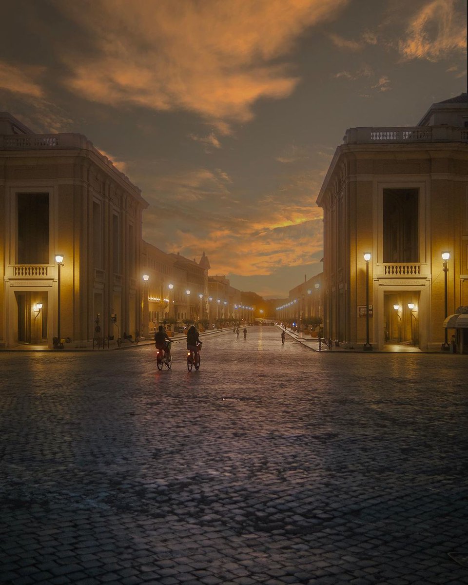 GerryHamill14's tweet photo. Dawn in Rome 🇮🇹 #MustReturn https://t.co/ulemxUSCww