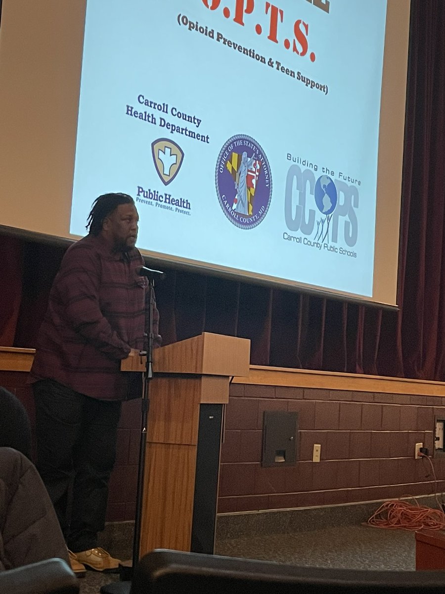 CCPS Health PE (@ccps_hpe) on Twitter photo Last week we had the privilege to share the impactful message of Hope for any struggling substance use through the Special OPTS program to the junior class at South Carroll HS <a href="/CCPSk12/">Carroll County PS</a>. #CCSAO #CCHD Last week we had the privilege to share the impactful message of Hope for any struggling substance use through the Special OPTS program to the junior class at South Carroll HS <a href="/CCPSk12/">Carroll County PS</a>. #CCSAO #CCHD