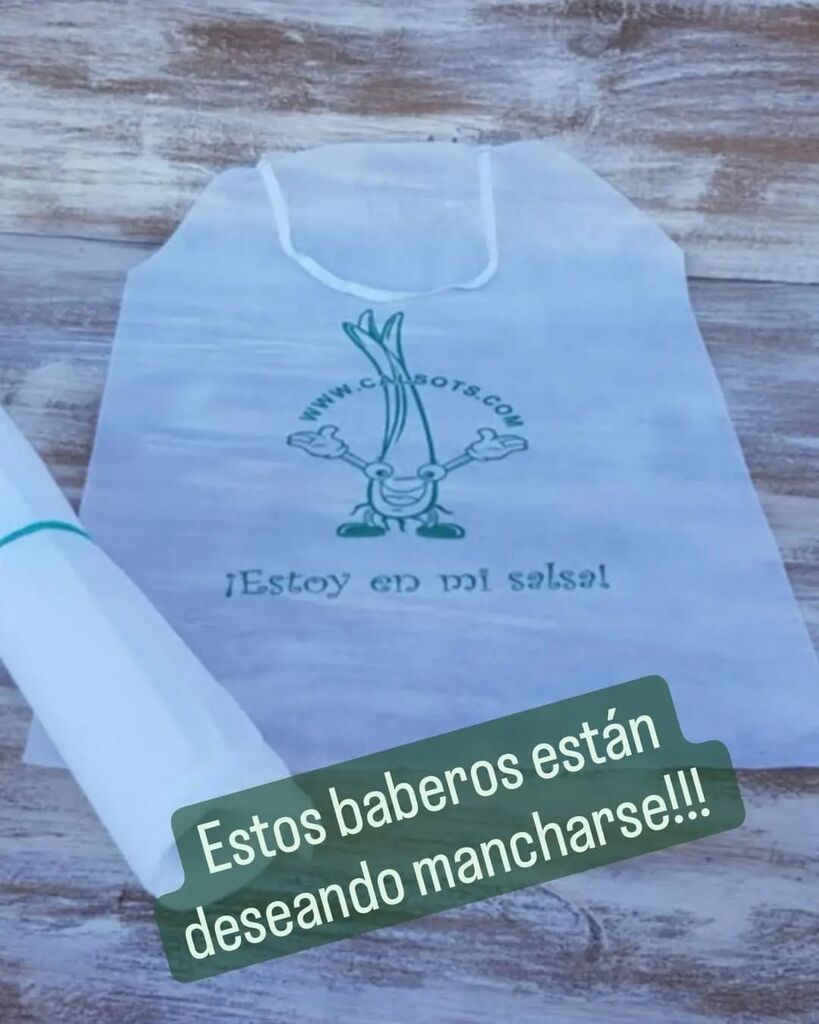 Estos baberos están deseando mancharse.
Pide tu pack calçotada y los baberos van incluidos.
.
.
.
#baberosdecalçotada #calsots #calçots #calsotsdevalls #calçotsdevalls#calsotsadomicilio #catalunyaexperience #festesdecatalunya #tejasparacalçotadas#calçotada #calçotsadomicilio