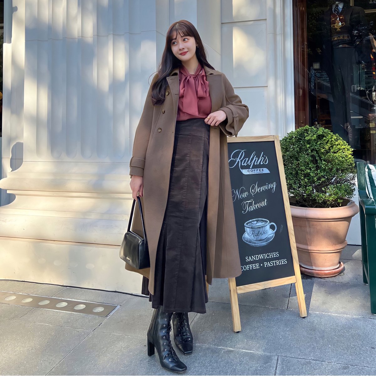 ❤️新品未使用❤️Herlipto Siena River Long Coat 【大特価!!】 helux.ai