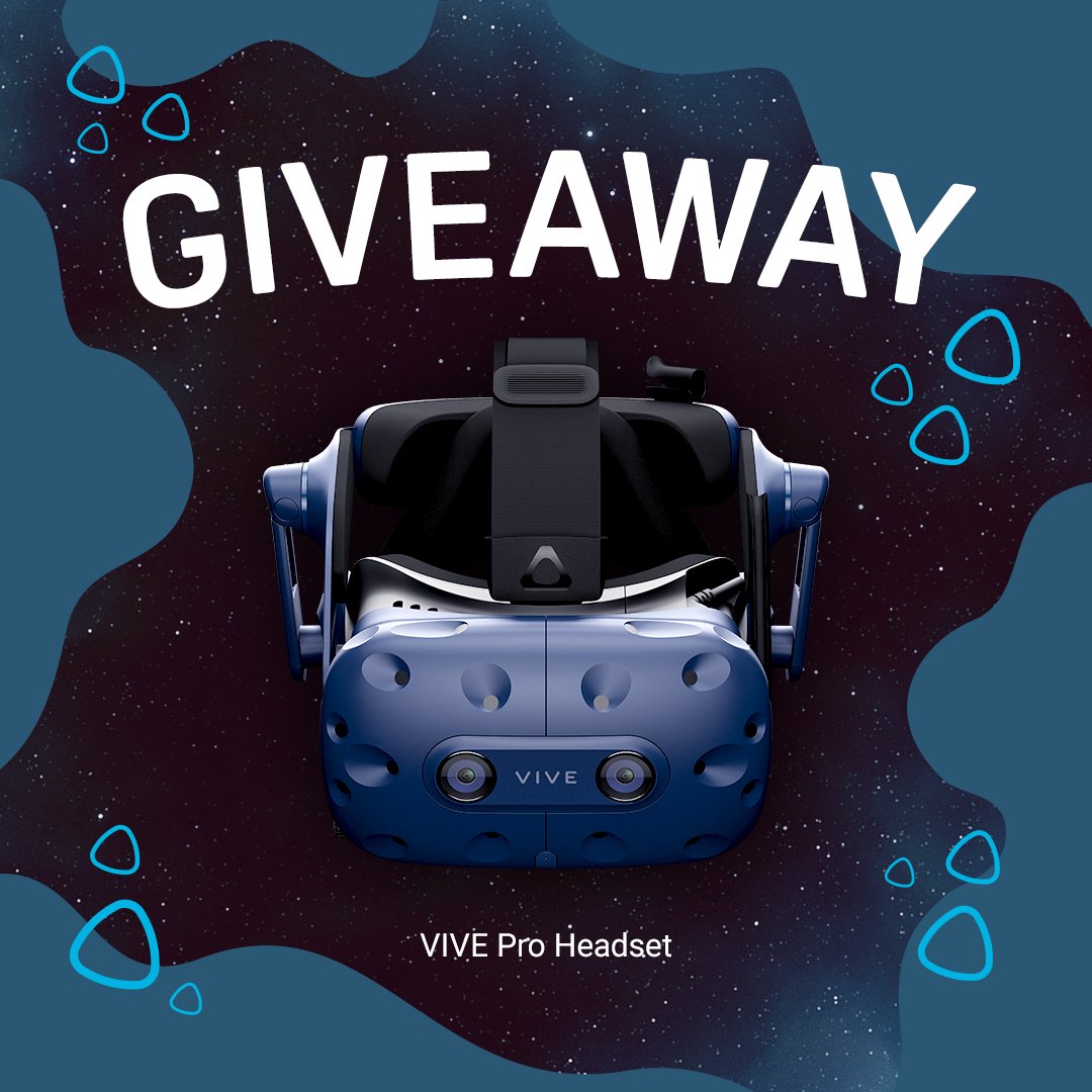 Who wants a new VIVE Pro headset? RT for a chance to win. Learn more about VIVE Pro: htcvive.co/3VeMB77 #htcvive #vivepro #giveaway #HappyHolidays