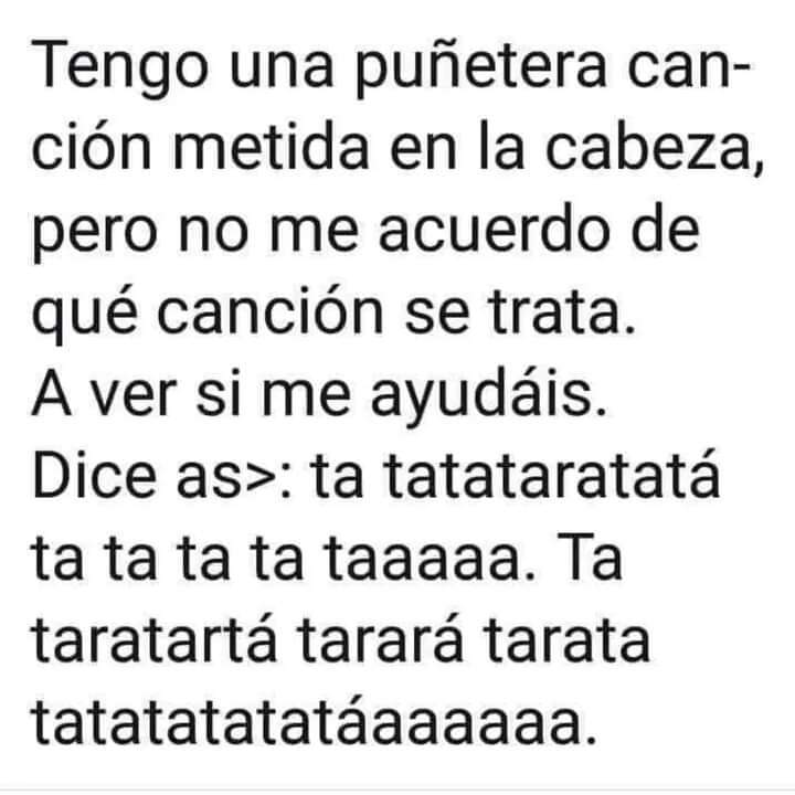 Sabéis de que temazo es???