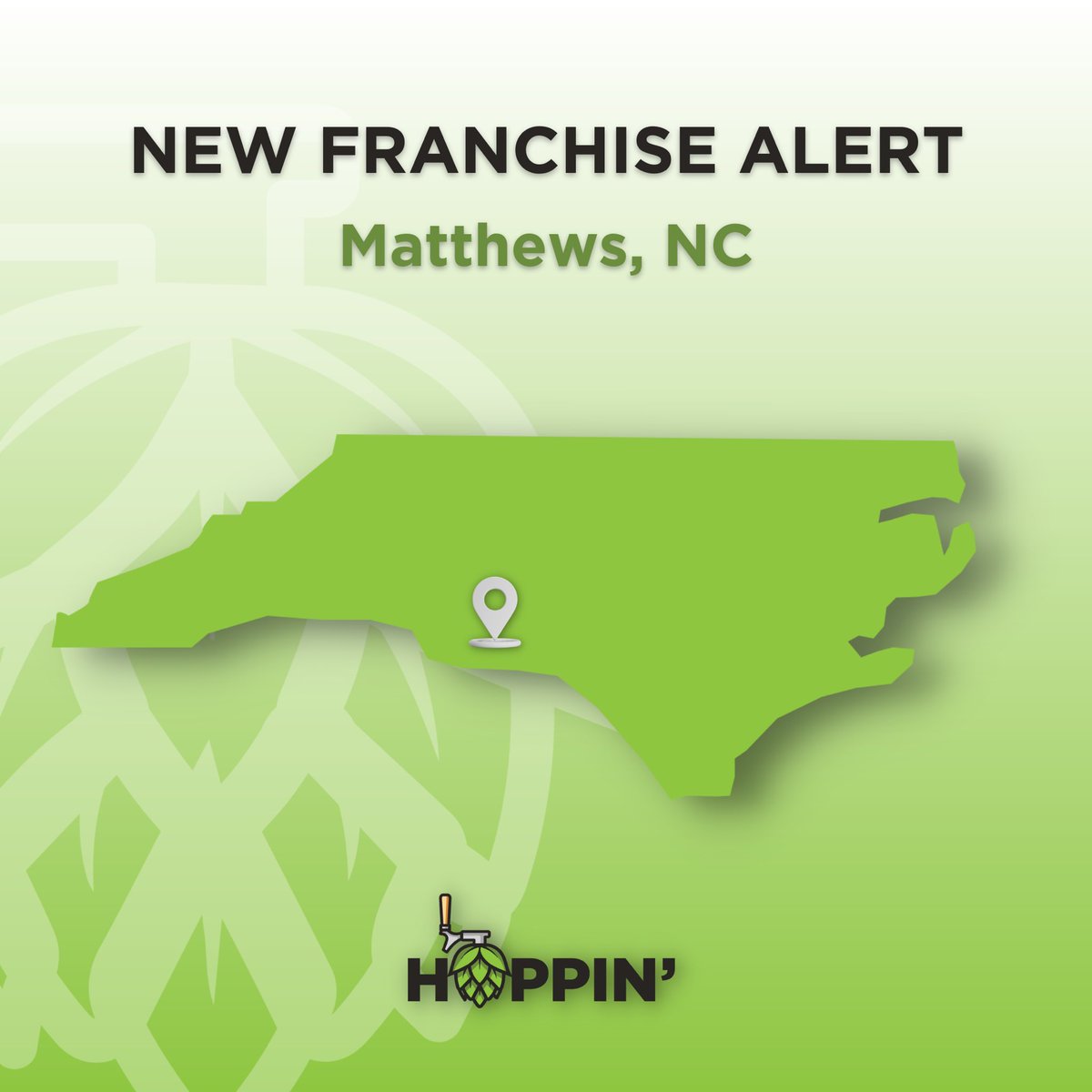 💚 NEW FRANCHISE ALERT: Hoppin'​is bringing Good Vibes to the town of Matthews!💚

If you are interested in bringing a Hoppin’ to your community, click the link in our bio to learn more!