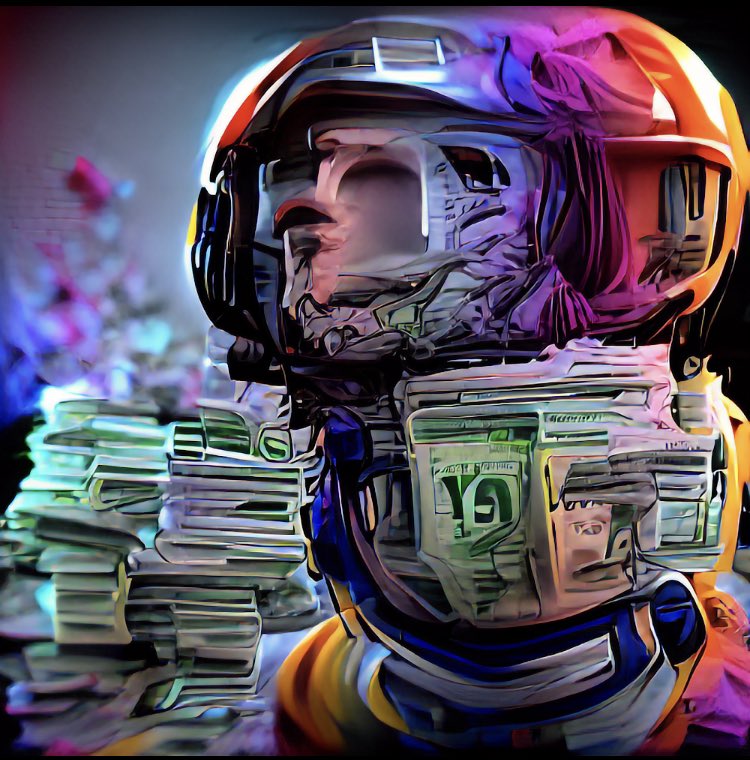 C_Space_Surfer's tweet photo. This one is cool too #nft #NFTartist #AIArtwork https://t.co/MlRIVn1Fei