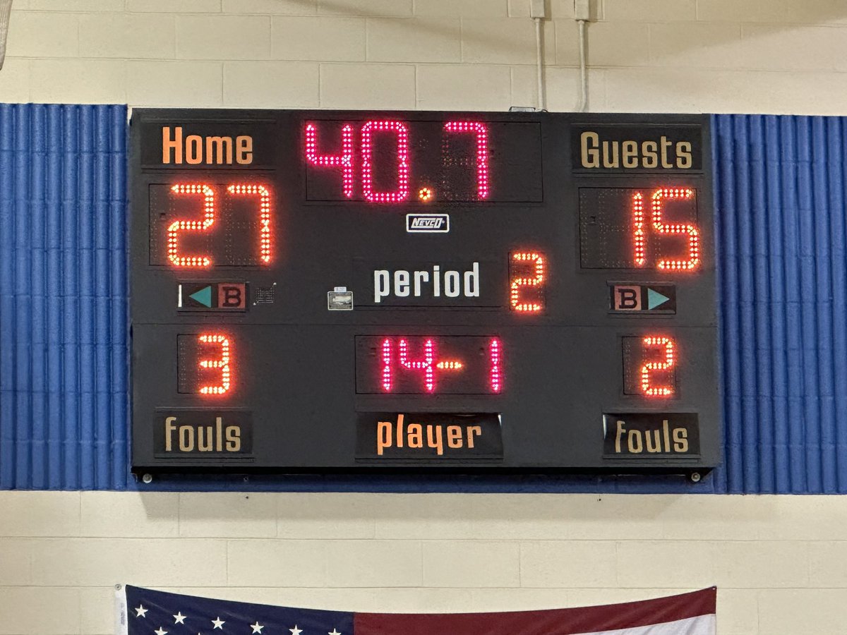 Most points I’ve ever seen scored in a middle school basketball game in the FIRST QUARTER #WeAreD34 <a href="/AtteaSchool/">Attea Middle School</a>