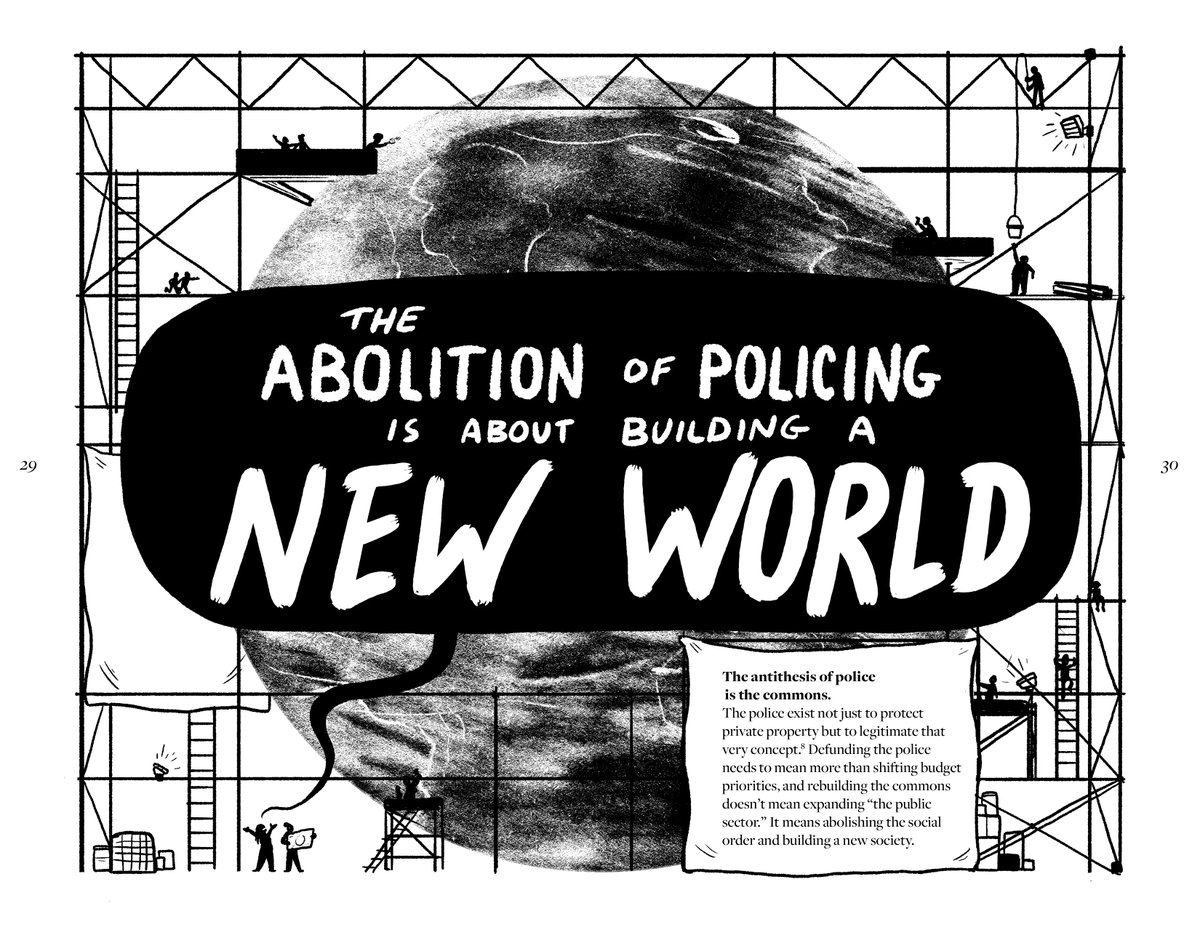 If you're thinking more about police abolition &amp; aren't sure where to start, check out this Police Abolition 101 zine, based on materials from us, <a href="/projectnia/">Project NIA</a> &amp; <a href="/MPD_150/">MPD150</a>, design/art by <a href="/noahjodice/">Noah Jodice</a>. 

Read, download &amp; share:
EN: issuu.com/projectnia/doc…
SP: issuu.com/projectnia/doc…