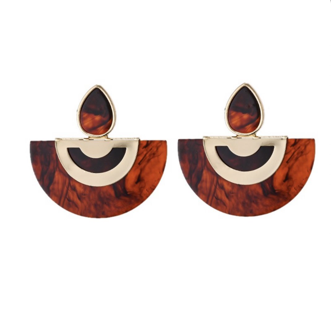 #pendientes #carey #caramelo #tendencia #Earrings