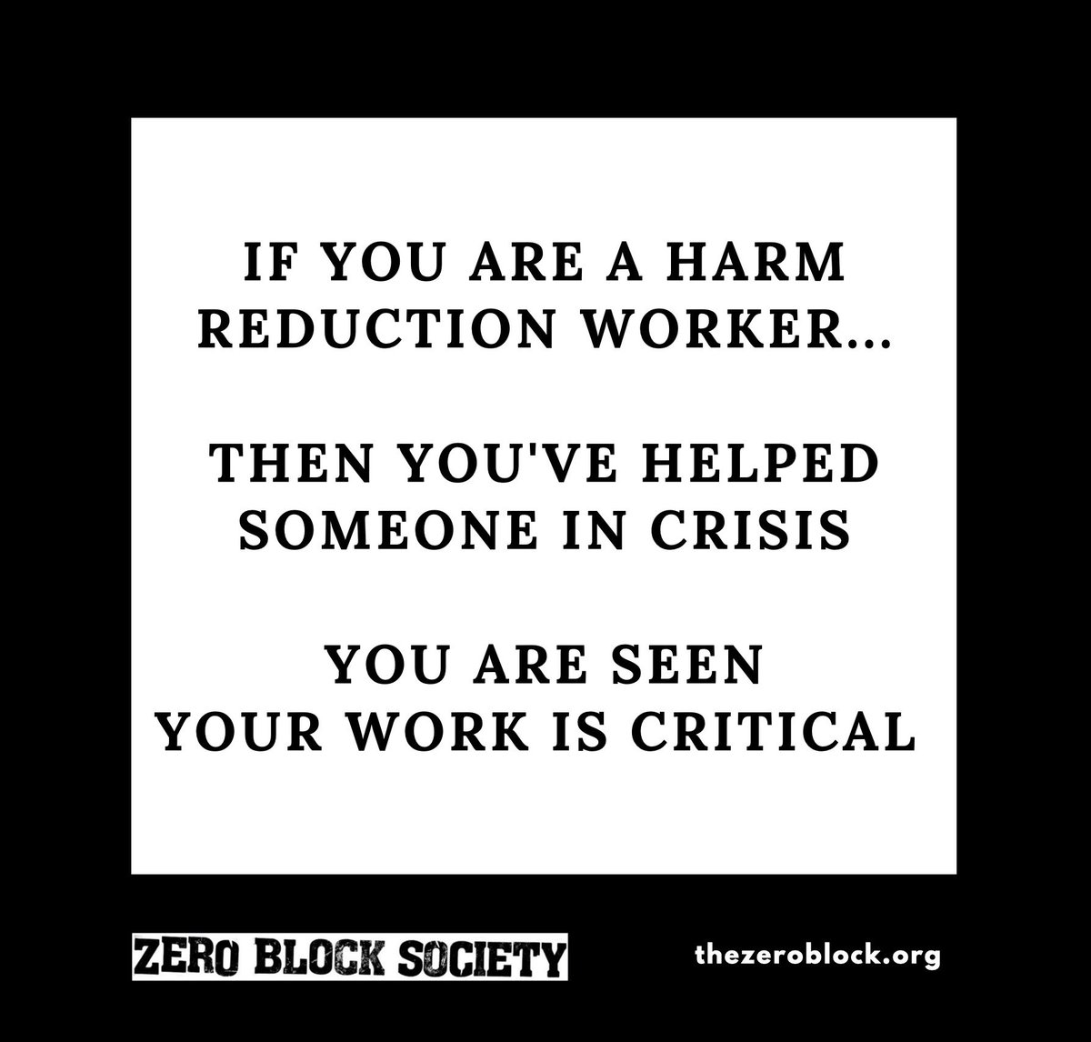 Zero Block Society tweet media