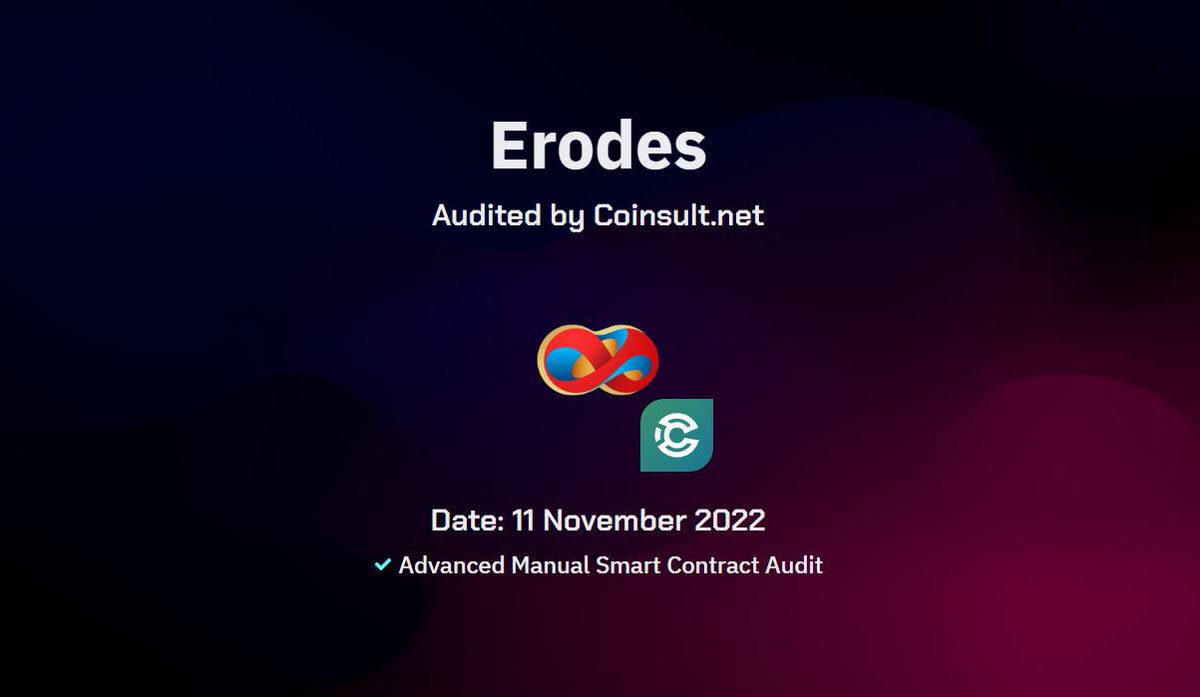 ERODES/ Pre Sale Live 💥 tweet media