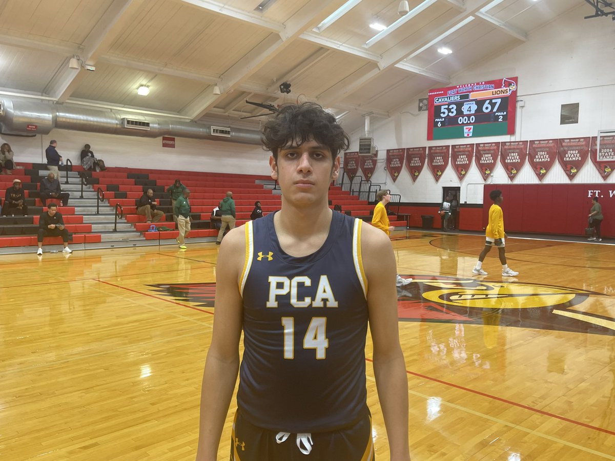 Coco Escheik (<a href="/EscheikCoco/">Joshua (coco) Escheik</a>) c/o 2023

After not finishing football and only playing basketball his senior year, Escheik has turned into a stud and a valuable player for this Lions team. He finished with 10 pts and two 3PTs.

<a href="/PCAAthletics/">PCAAthletics</a> | @7Elevenclassic | #txhsbb