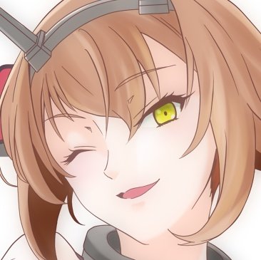 陸奥(艦隊これくしょん) 「昨日のベースカラー途中の陸奥とここ最近描いた陸奥比較。うん、今回の陸奥が一番いい」|桐木春臣のイラスト