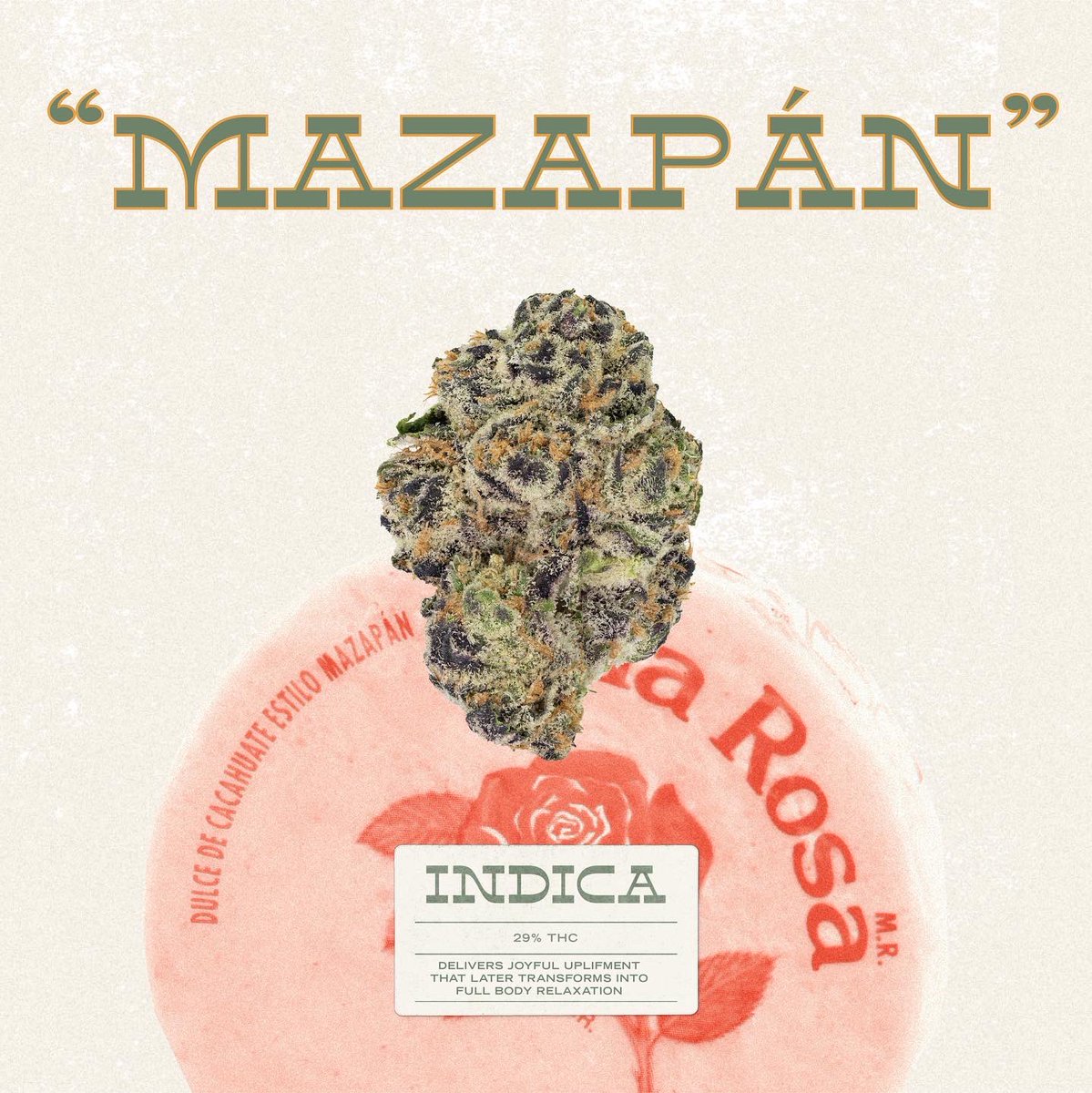 gethumo's tweet photo. Introducing, Mazapรกn ๐ฅ
Learn more about our newest indica strain and taste it today via your favorite California dispensary:
https://t.co/nczxcayiie #cannabiscommunity #getHumo https://t.co/EHptWV8sTg