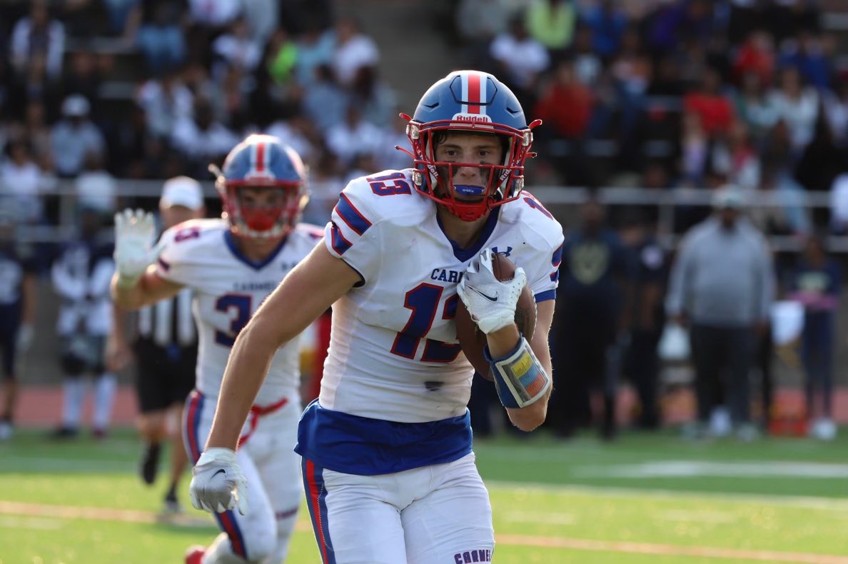 Congratulations to CB/WR Jake Storen on being named Section 1 Class AA All-Conference! <a href="/Carmelschools/">Carmel Central School District</a> <a href="/CarmelRamsBC/">Carmel Rams Booster Club</a> <a href="/CCSD_Athletics/">CCSD Athletics</a> @lohudinsider