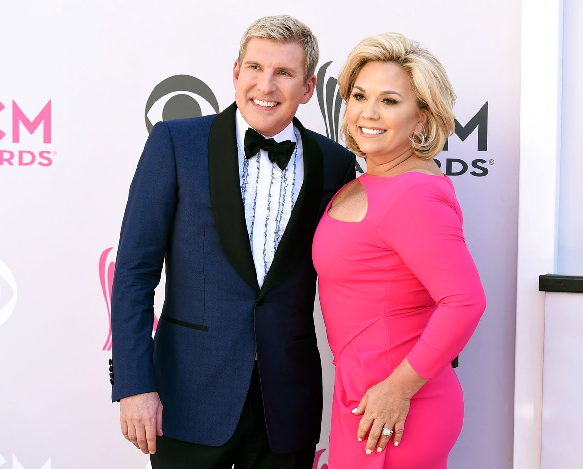 wsbtv's tweet photo. BREAKING: Todd and Julie Chrisley have been sentenced to several years behind bars after being convicted of federal tax fraud: https://t.co/AijUKXFfVx https://t.co/1eMZ3YFkgd
