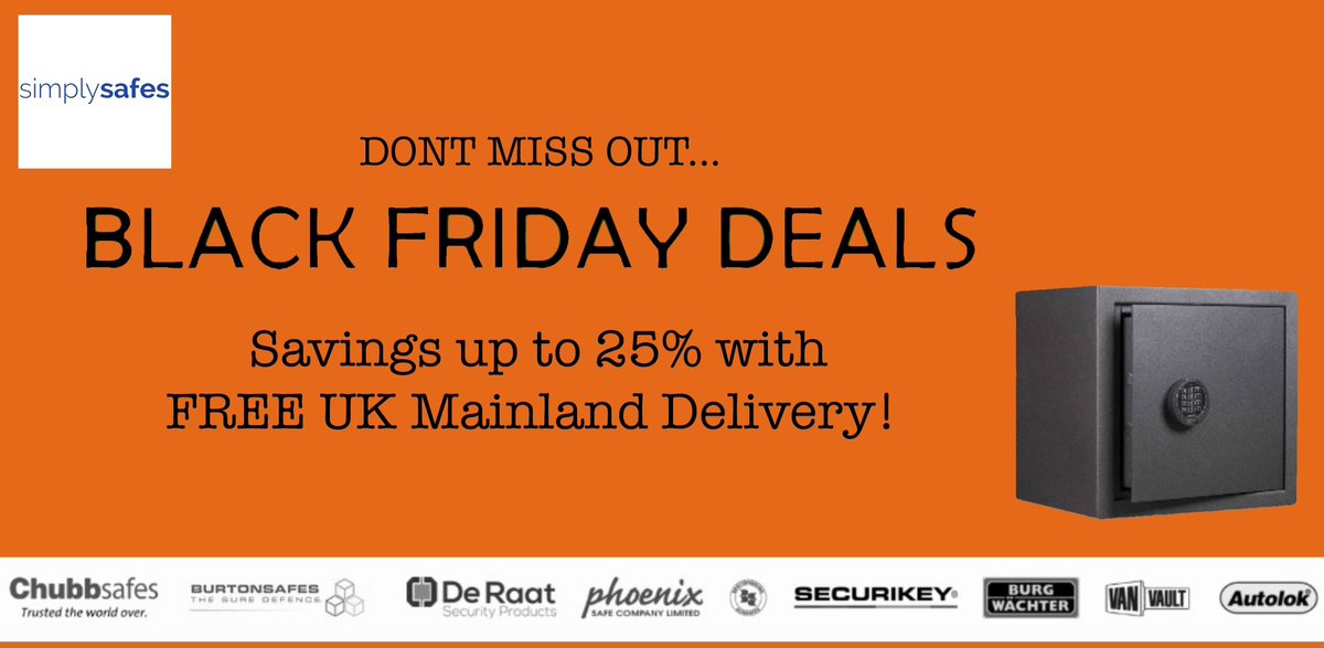 *Exclusive Black Friday Deals*

Black Friday 2022 offers from SimplySafes are valid from Friday the 18th November until Friday the 25th of November 

simplysafes.co.uk/black-friday